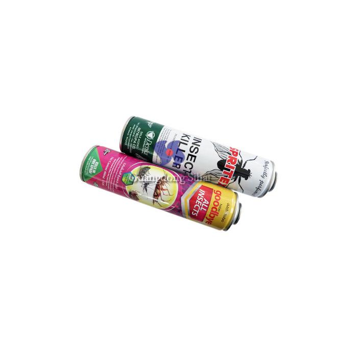 insect spray aerosol tin can