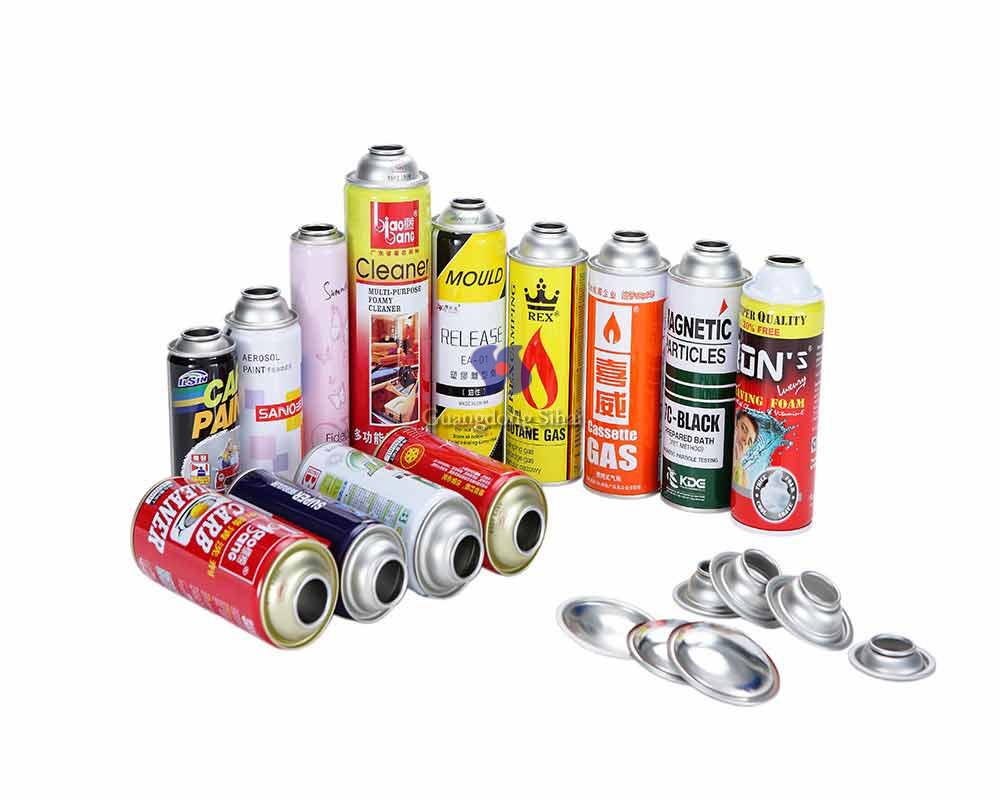 aerosol tin can components