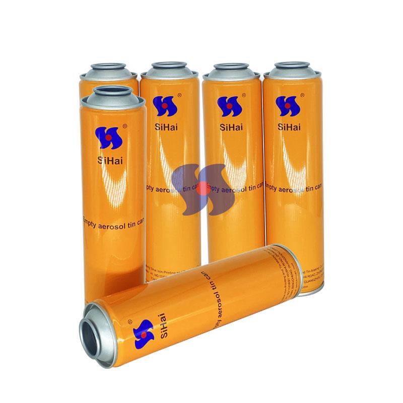 Пустые аэрозольные баллоны с логотипом на заказ, 52 мм, устойчивые к царапинам