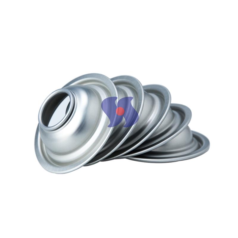 Крышки для баллончиков с прозрачным лаком диаметром 70 мм, купола, дно для аэрозольных баллончиков, компоненты для жестяных аэрозольных баллончиков