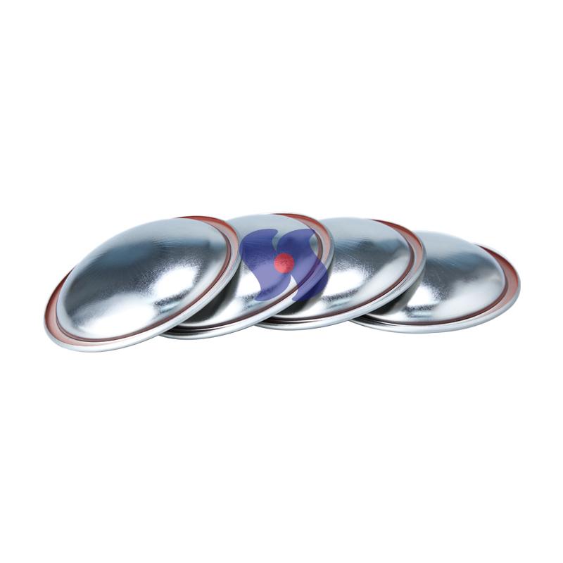 Крышки для баллончиков с прозрачным лаком диаметром 70 мм, купола, дно для аэрозольных баллончиков, компоненты для жестяных аэрозольных баллончиков